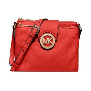 Michael Kors Fulton Large Leather Crossbody
